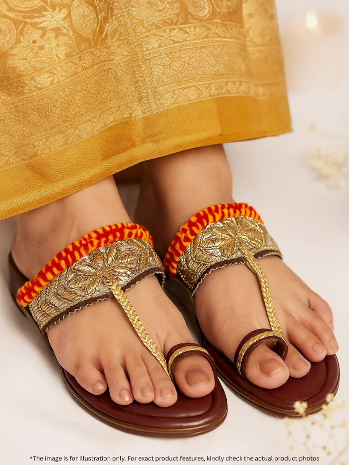 Traditional Red (Kolhapuri)
