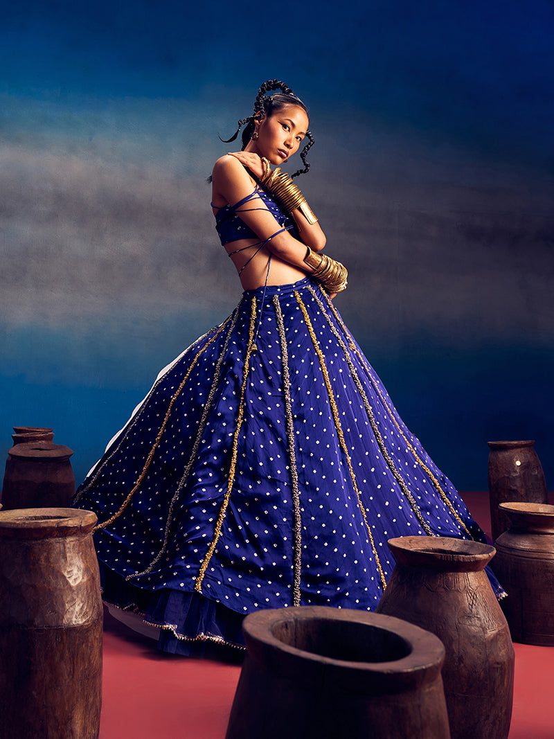 Aparna Blue (Lehenga)