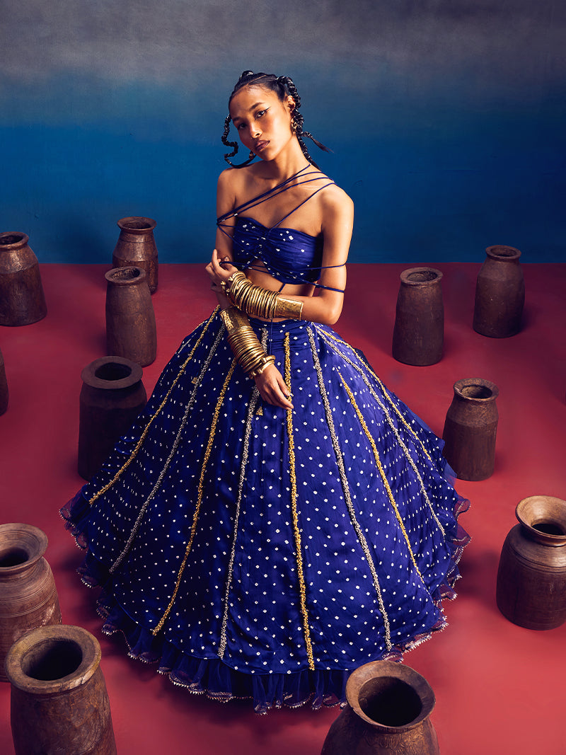 Aparna Blue (Lehenga)