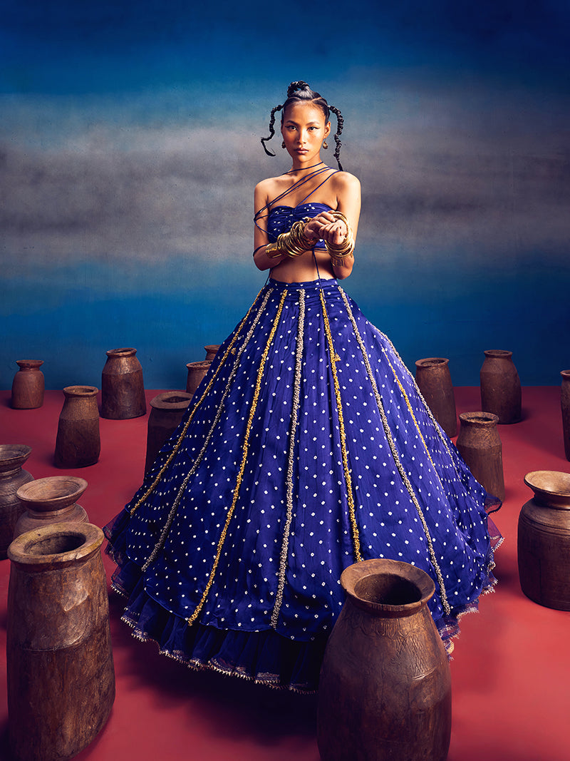 Aparna Blue (Lehenga)