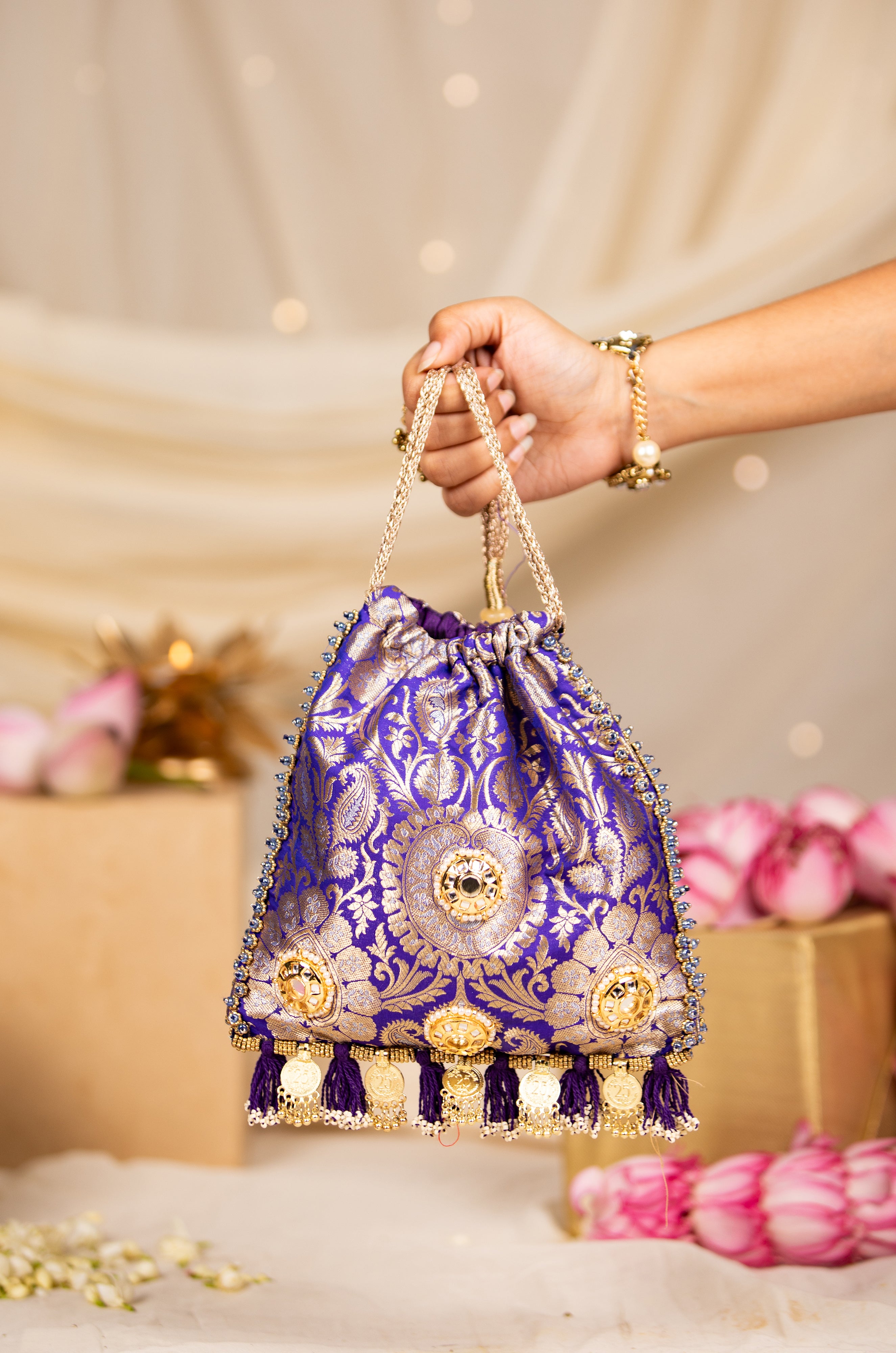Kashmira Purple (Potli)
