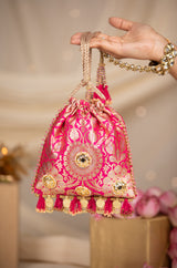 Sharvitha Pink Potli
