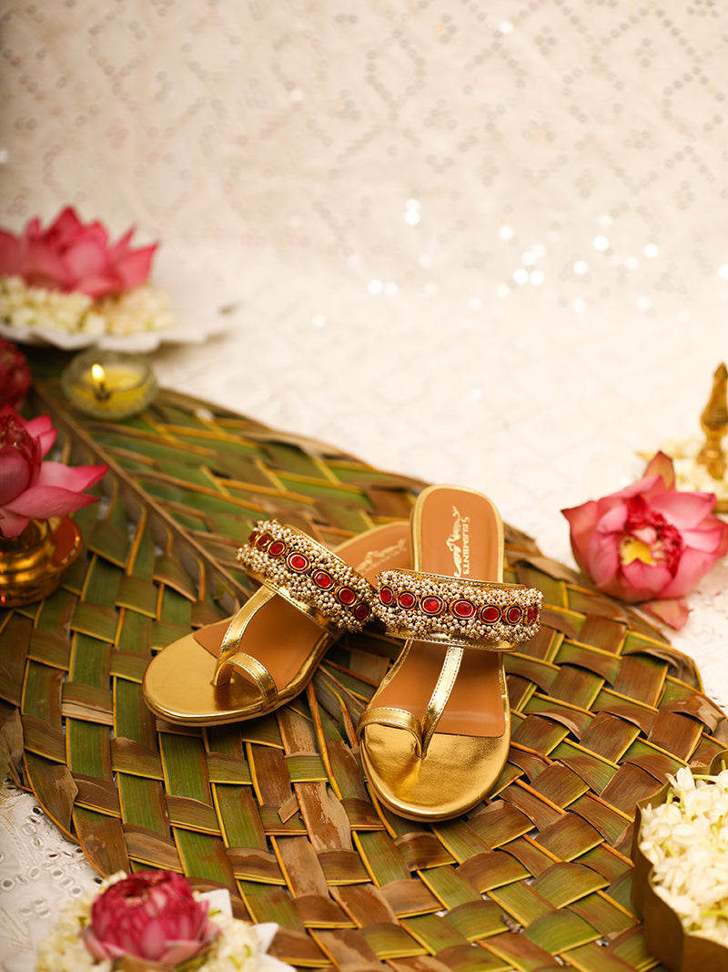 Sadana Gold (Kolhapuri Heel)