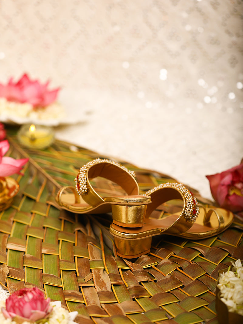 Sadana Gold (Kolhapuri Heel)
