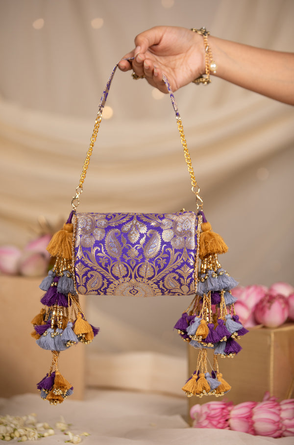 Manika Purple Handbag