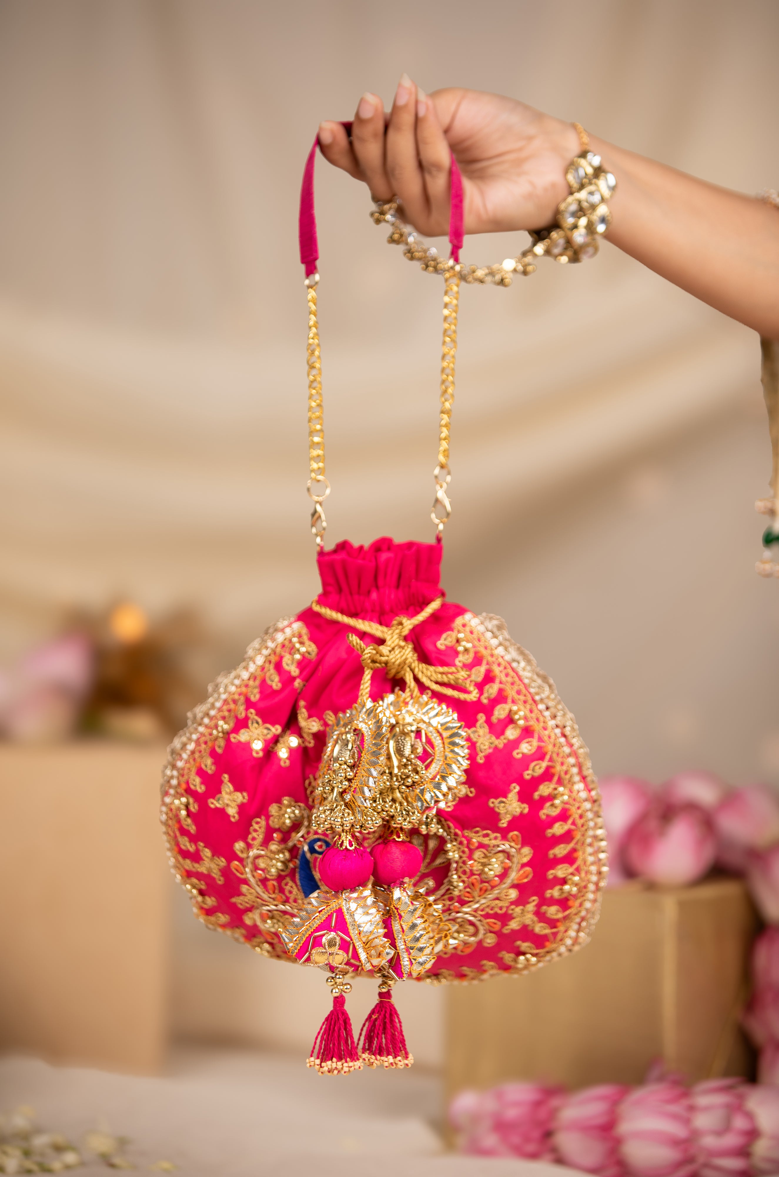 Ruvika Pink (Potli)