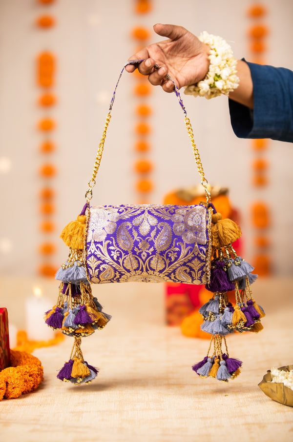 Manika Purple Handbag