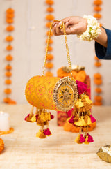 Manika Yellow Handbag