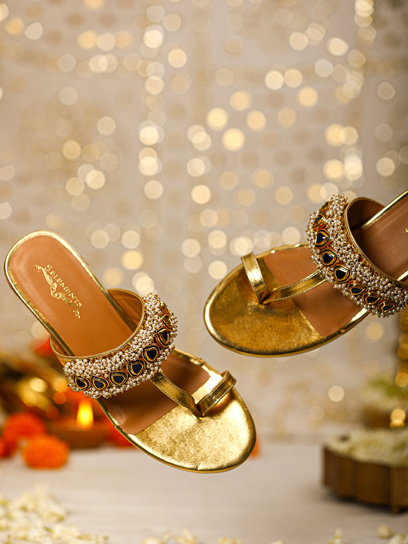 Sadana Gold (Kolhapuri Heel)