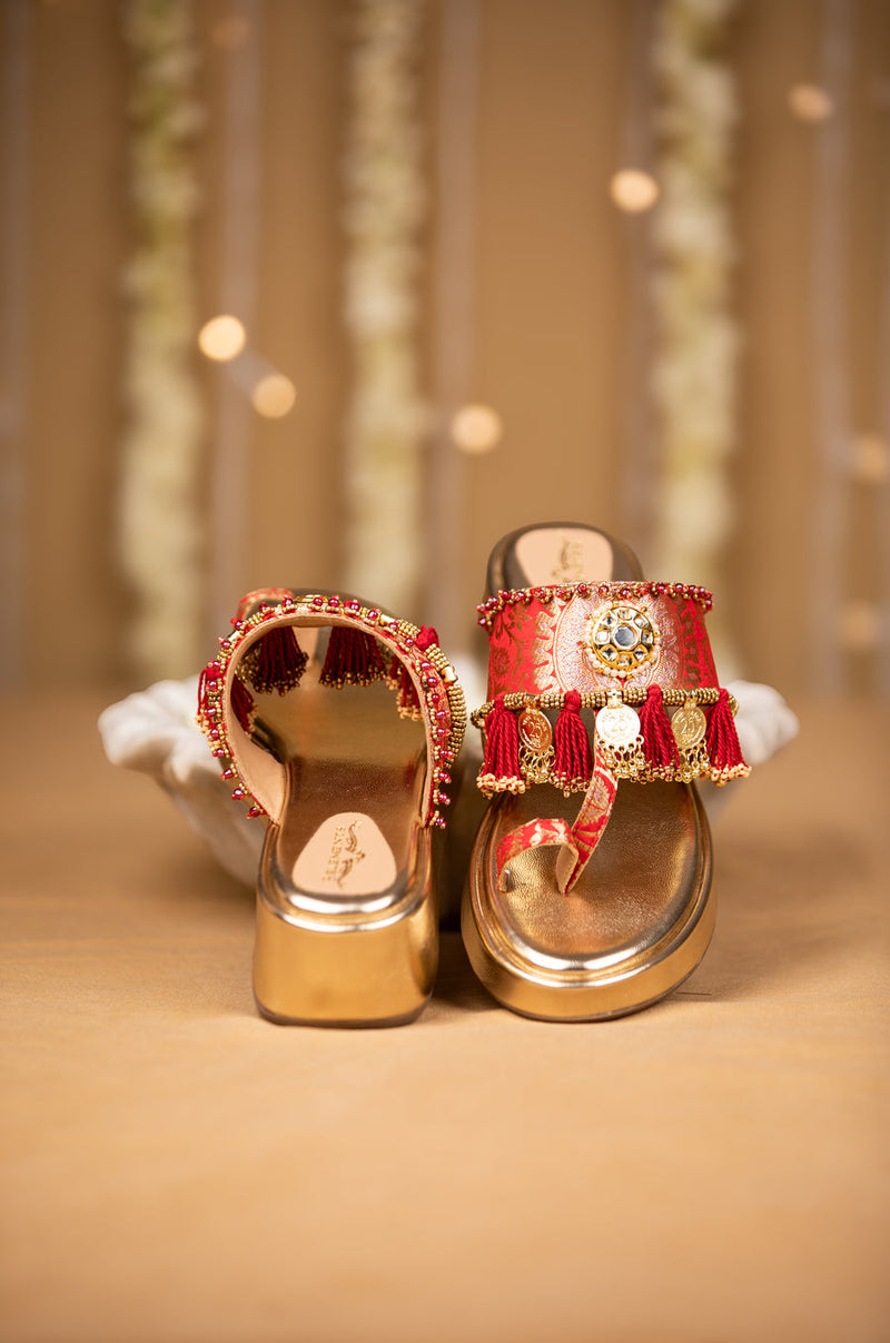 Nivara & Sharvitha Red Polti