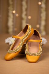 Kriva & Manika Yellow Handbag