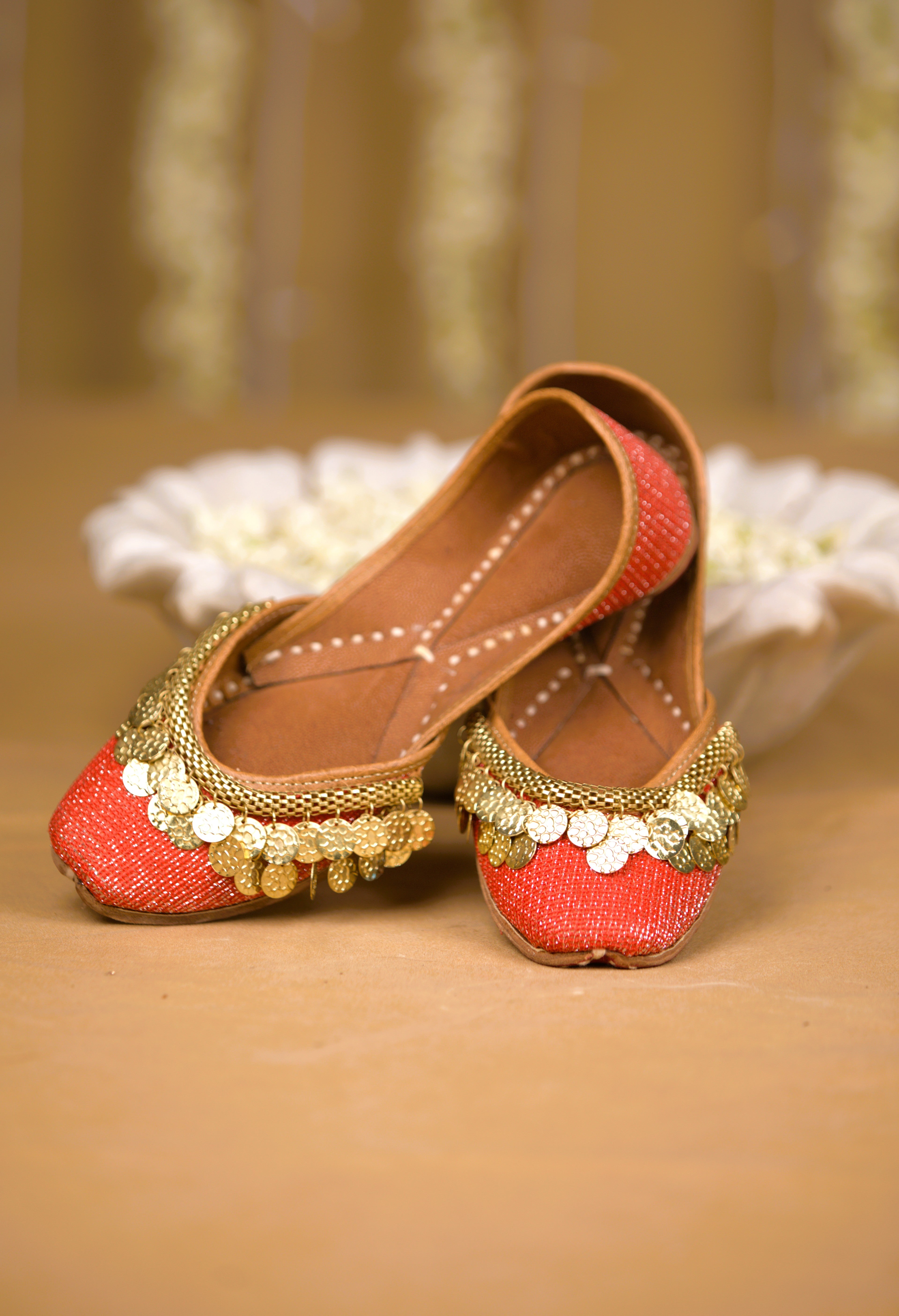 Diya Coin Red (Jutti)