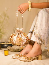 Nabhya Mule Heel & Nabhya Potli