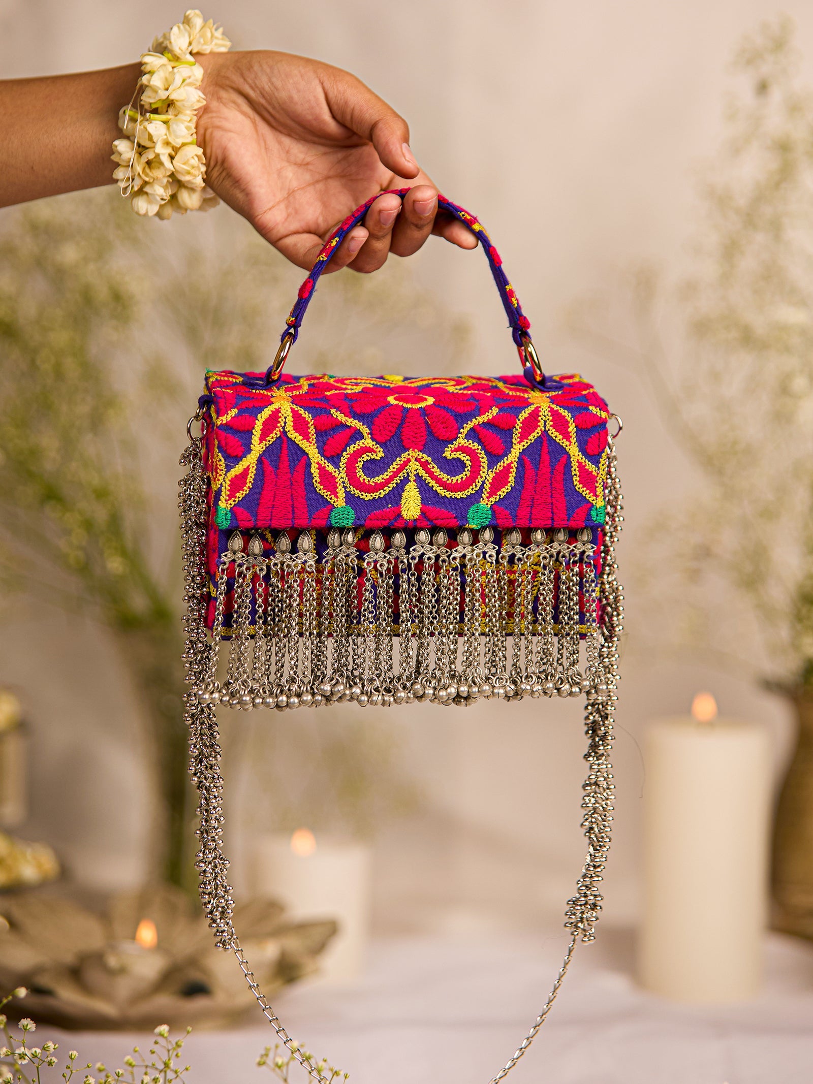 Harini Kolhapuri & Harini Bag (Combo)