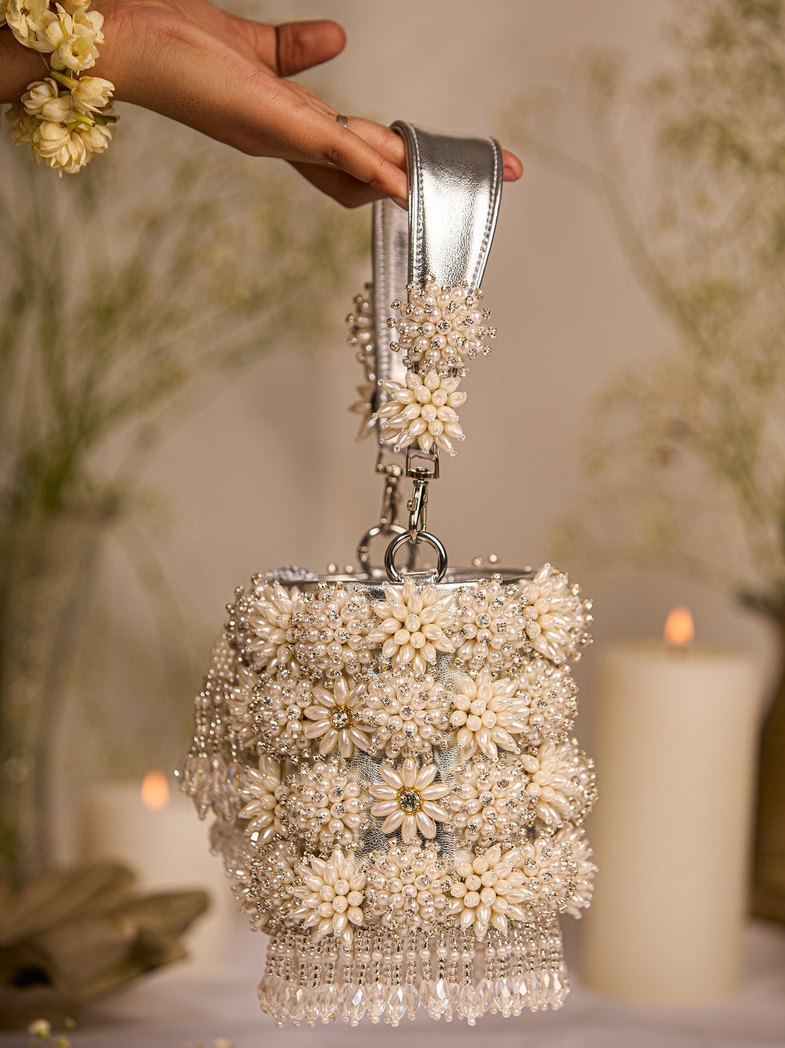 Sabrina Slider Heel & Sabrina Potli (Combo)