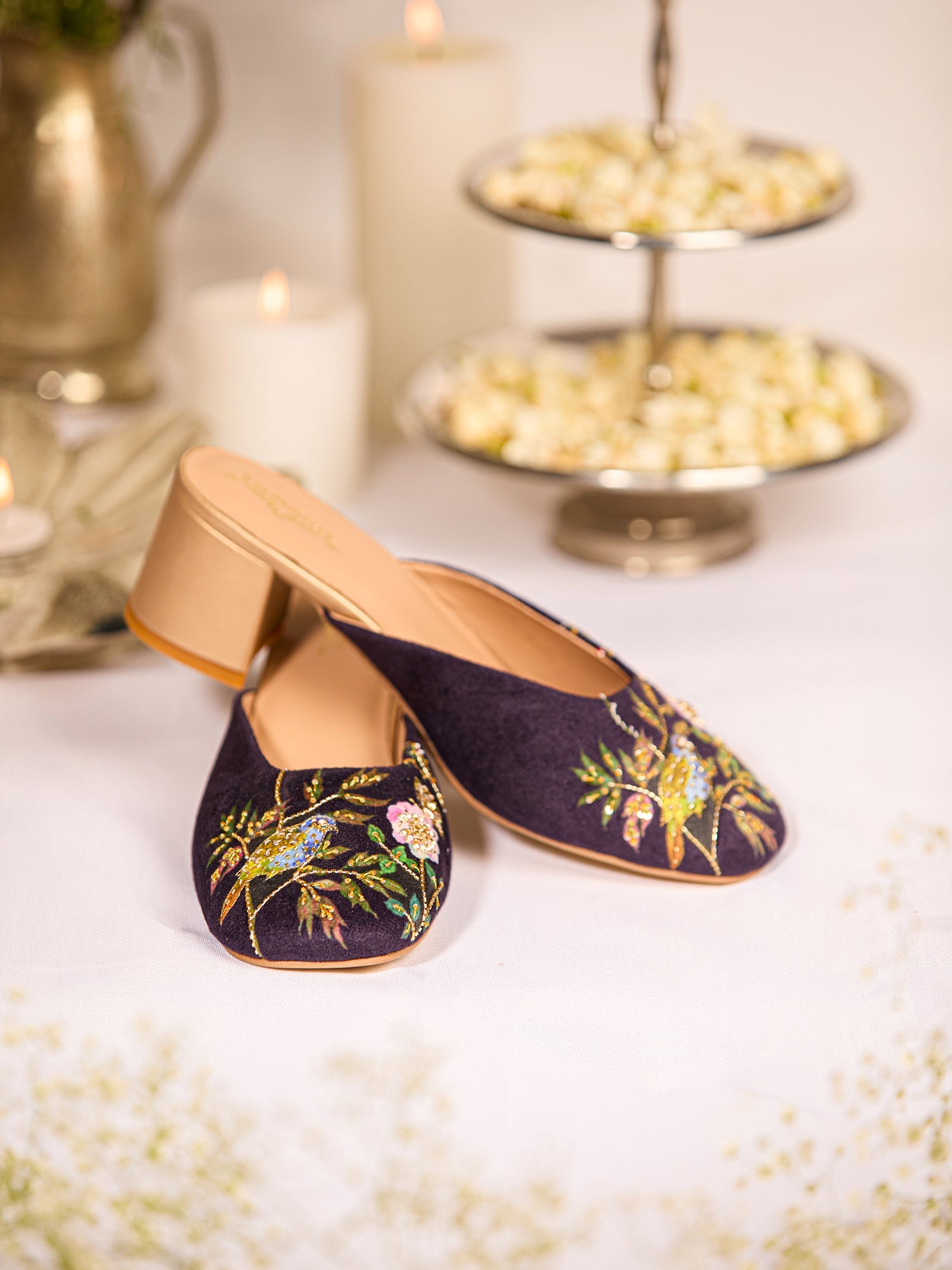 Naina Mule Heel & Naina Potli (Combo)