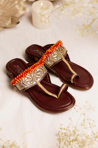 Traditional Red (Kolhapuri)