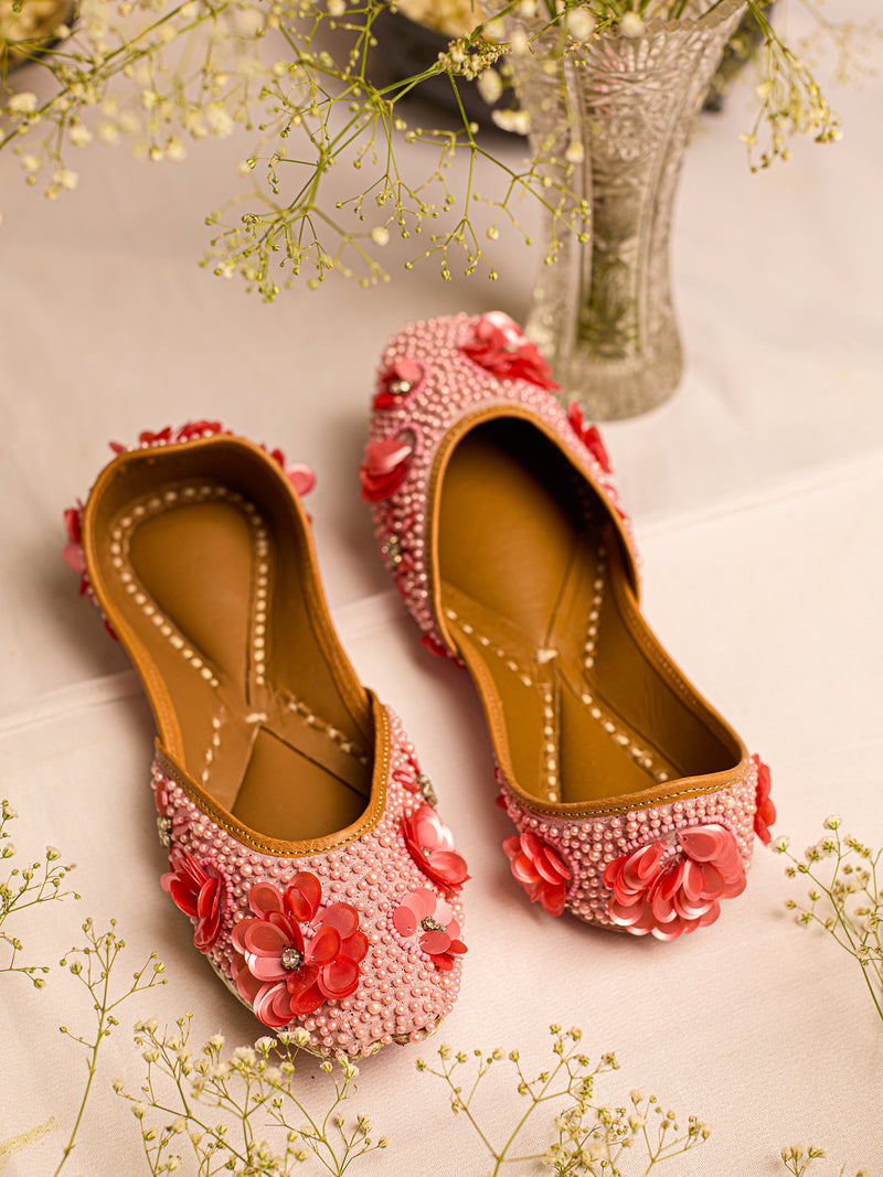 Snowdrop  Pink Jutti