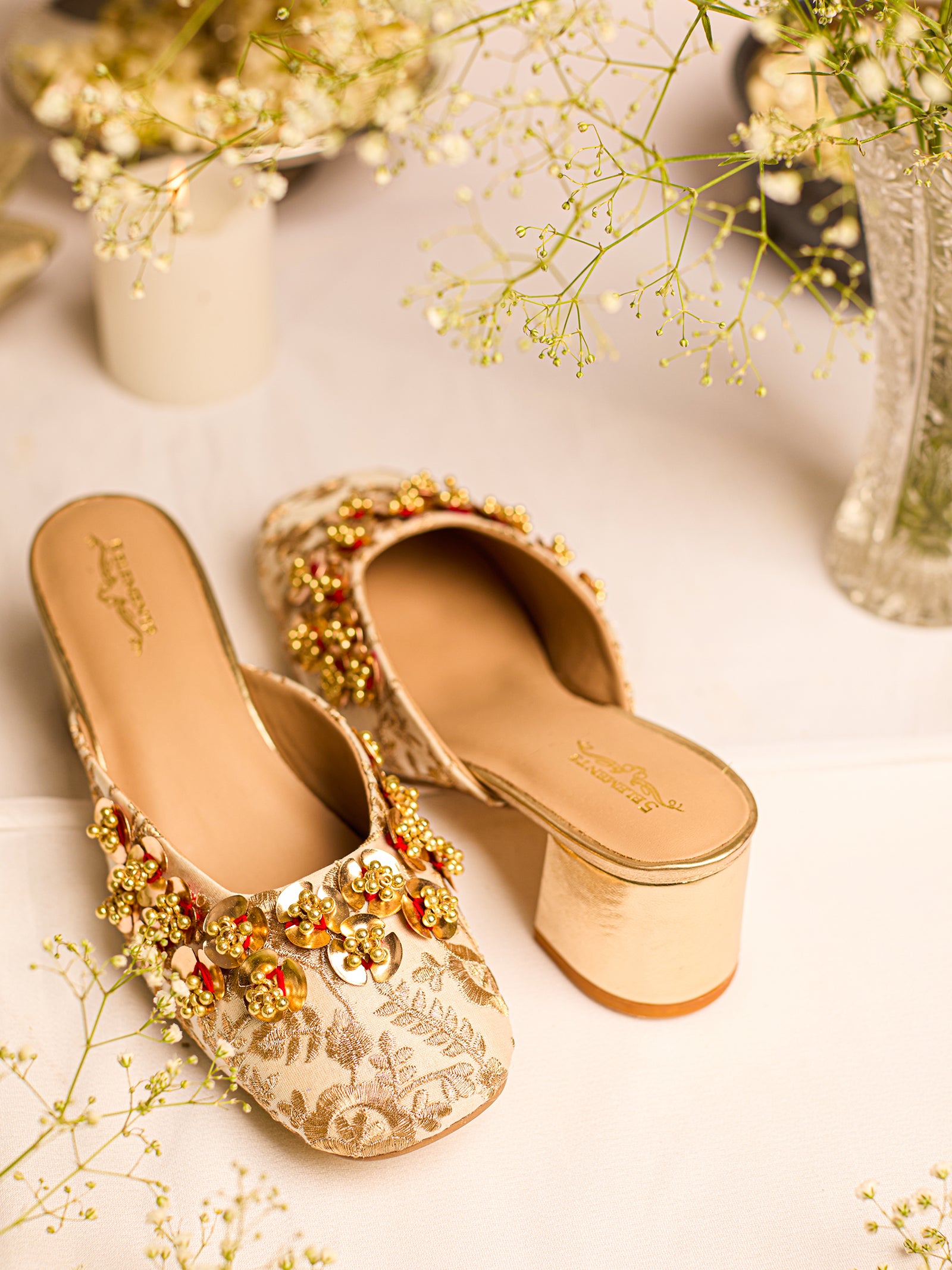 Nabhya Off White (Mule Heel)