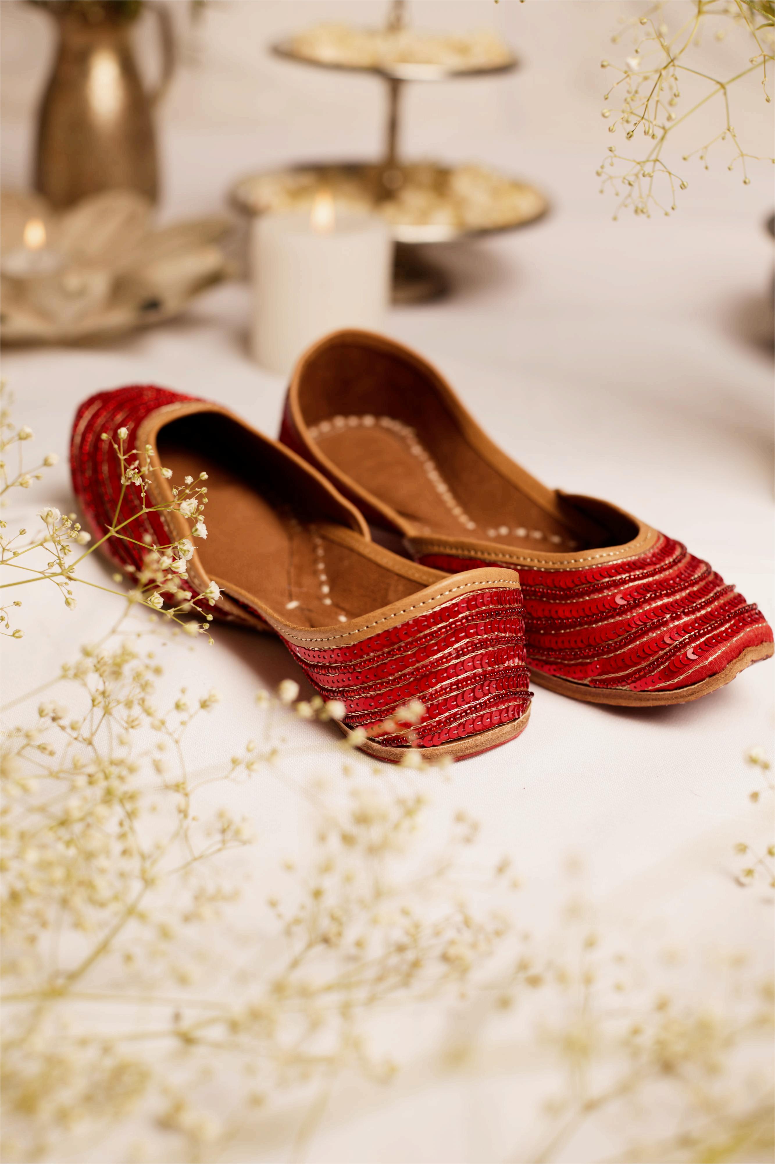 Adya Red (Jutti)