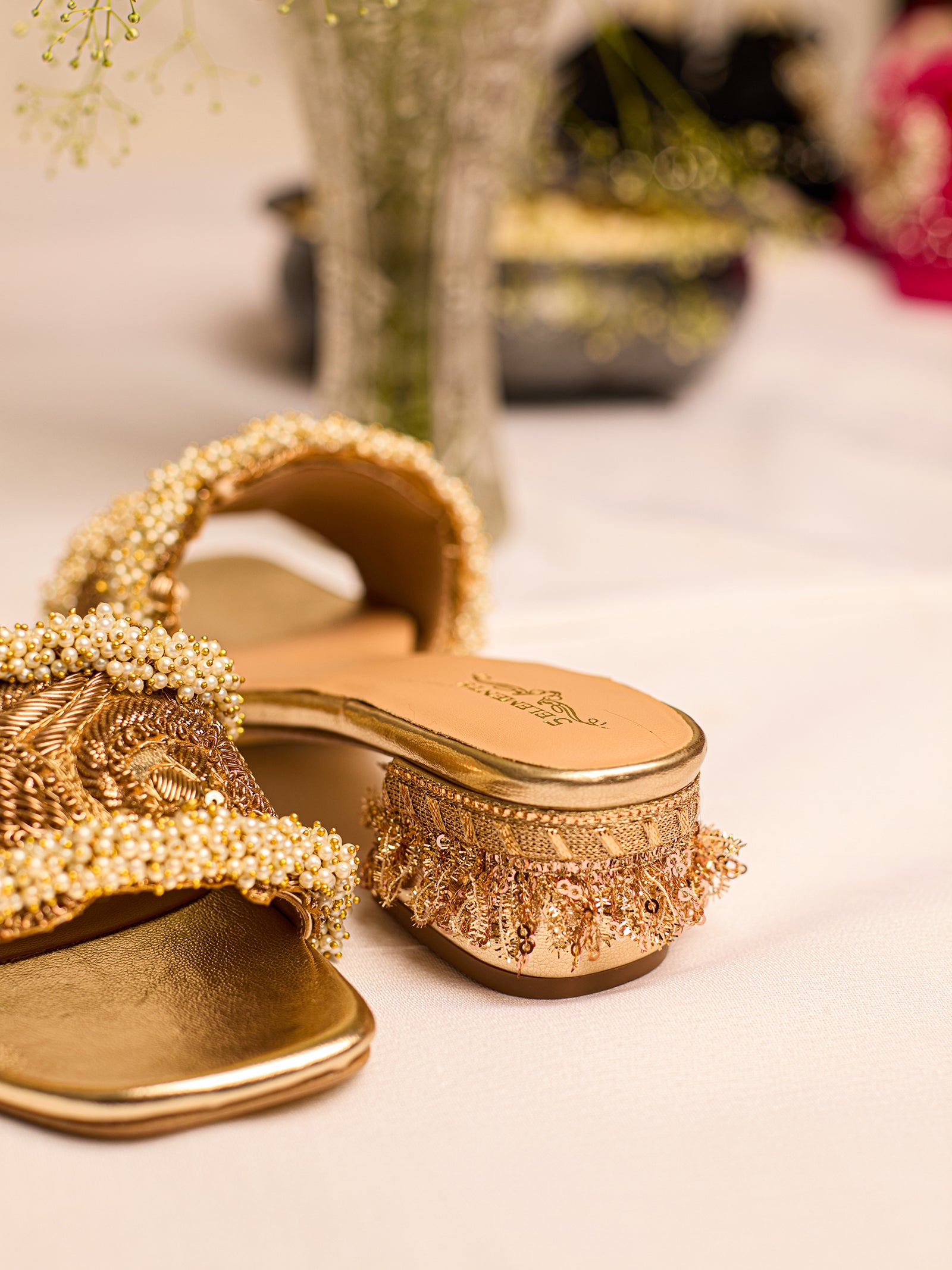 Adhika Gold (Slider Heel)