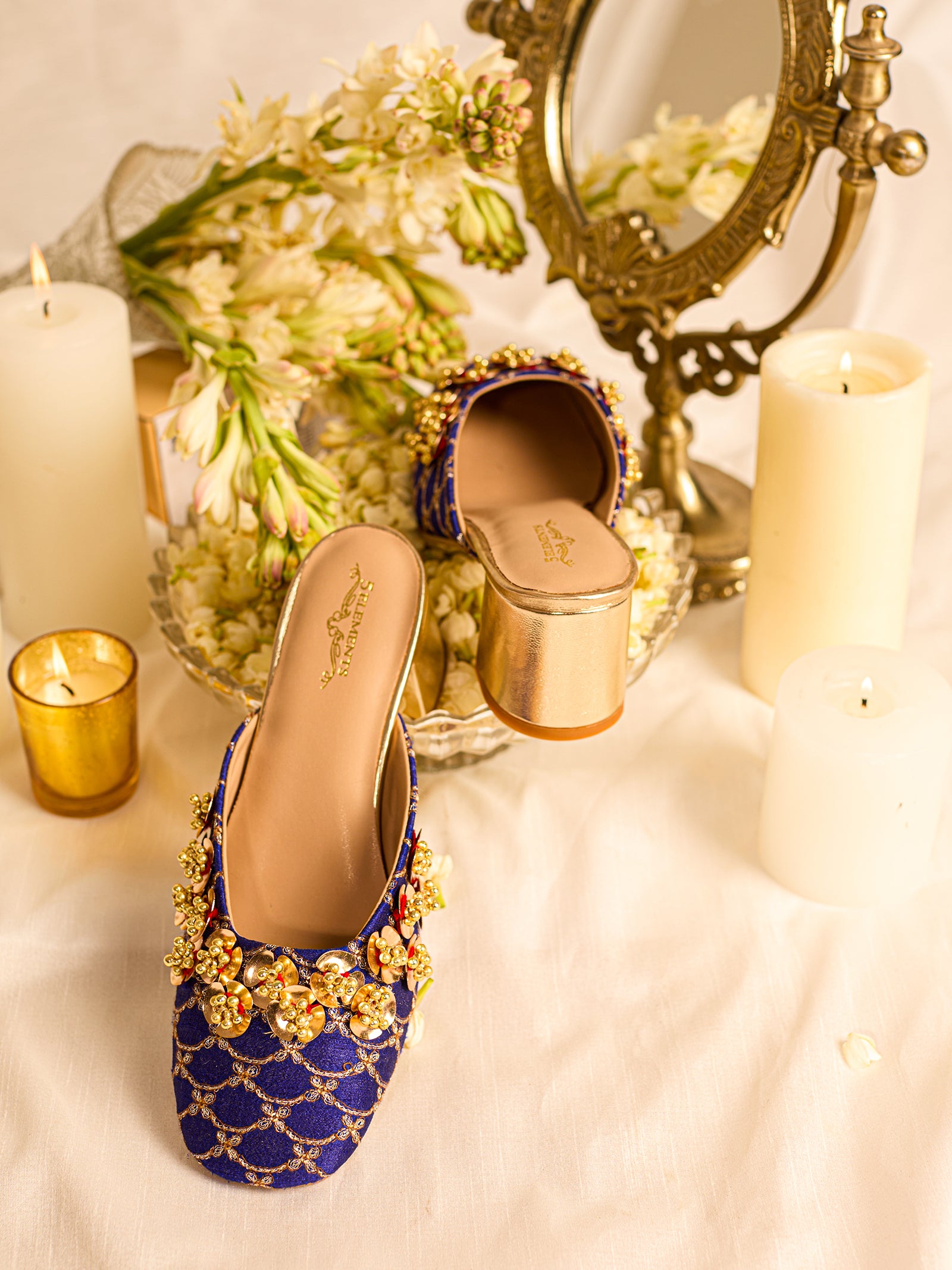 Nabhya Purple (Mule Heel)