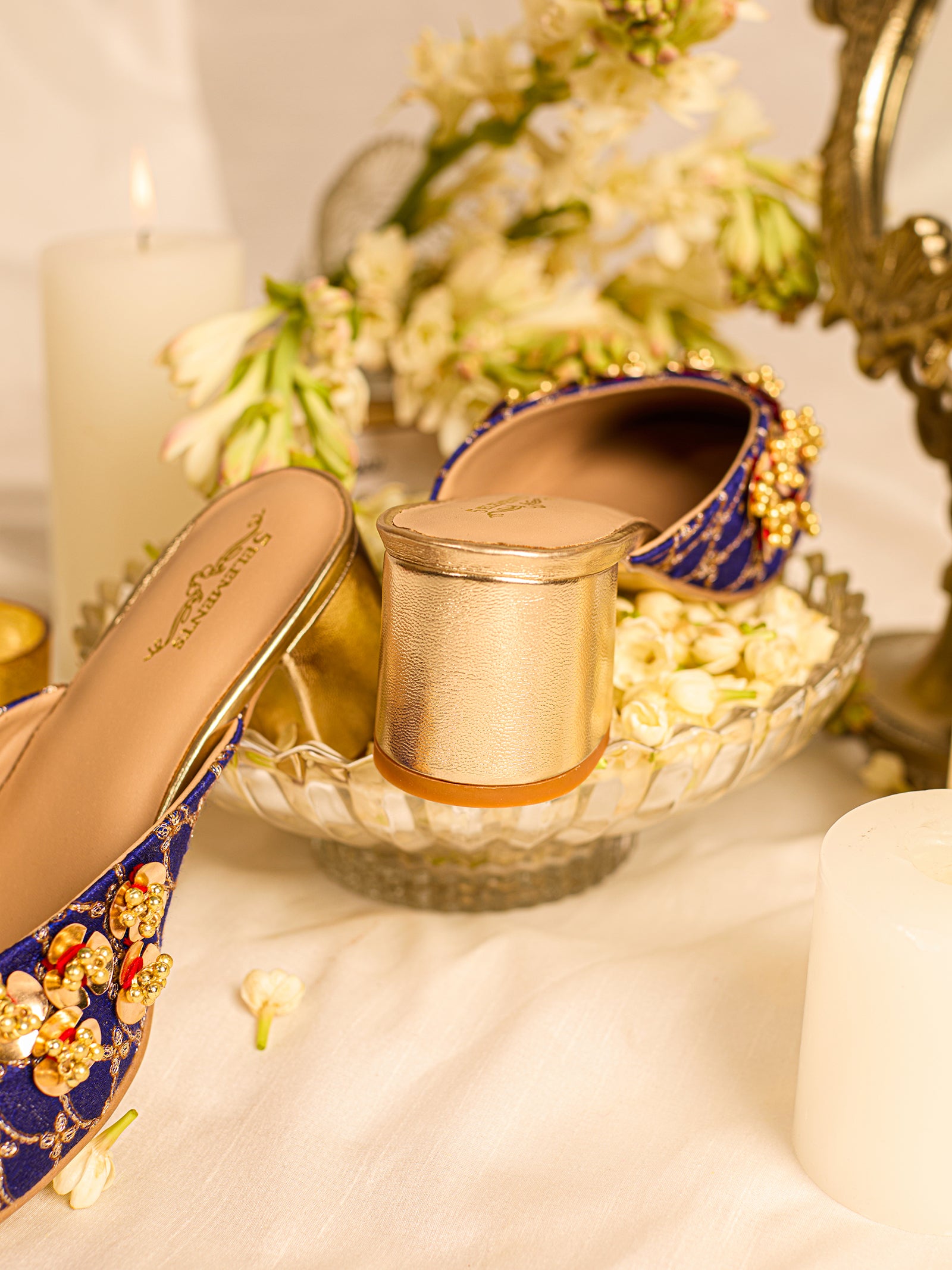 Nabhya Purple (Mule Heel)
