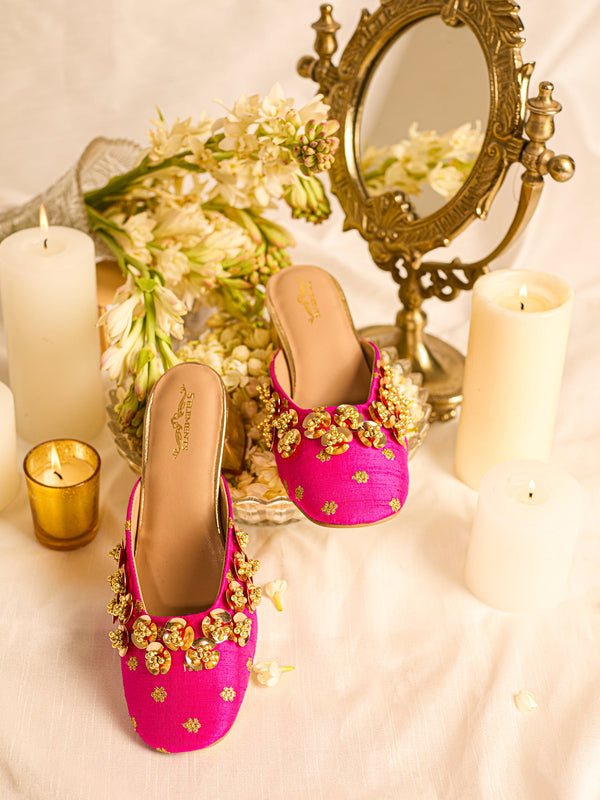 Nabhya Mule Heel & Nabhya Potli