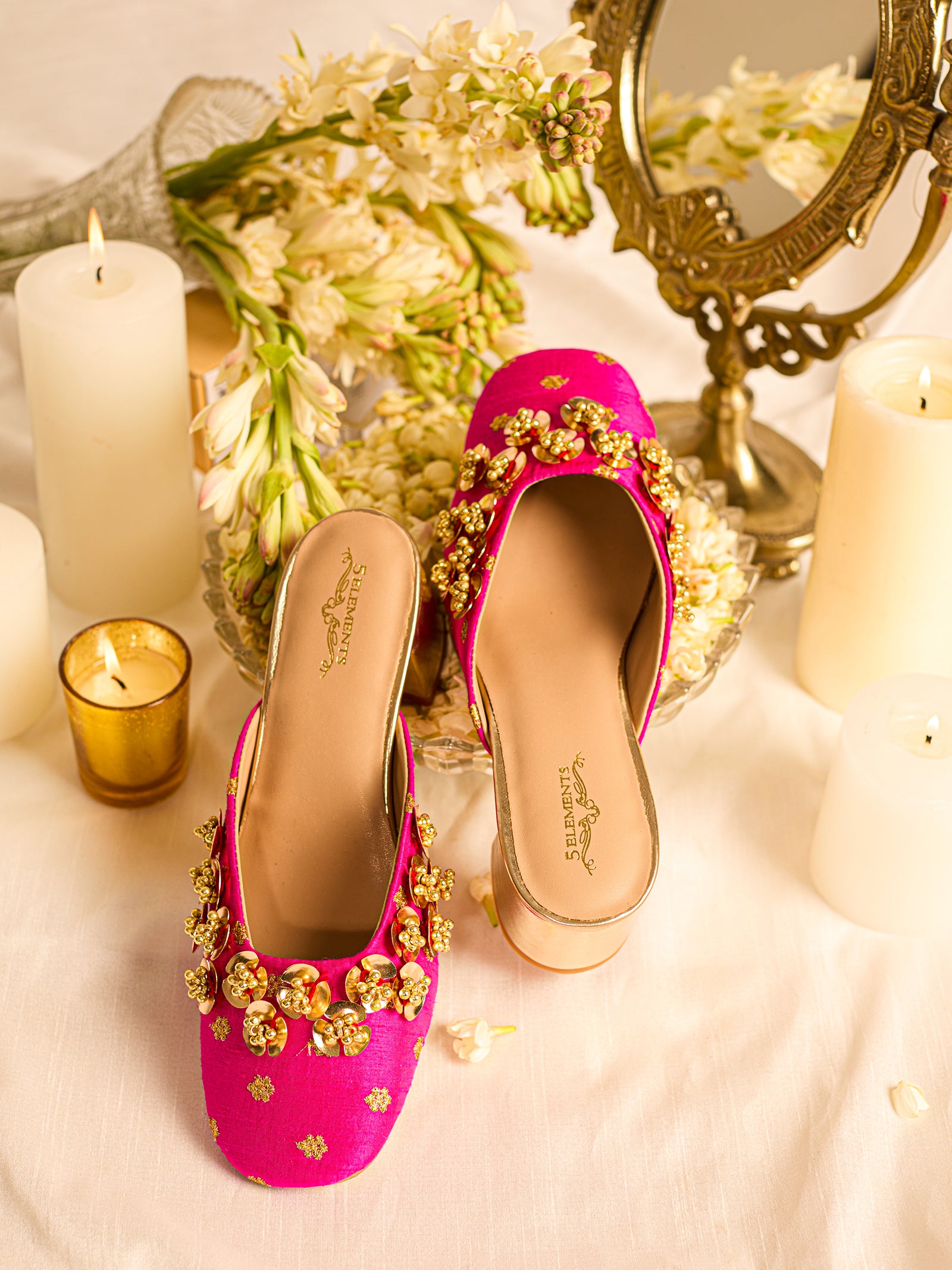 Nabhya Pink (Mule Heel)