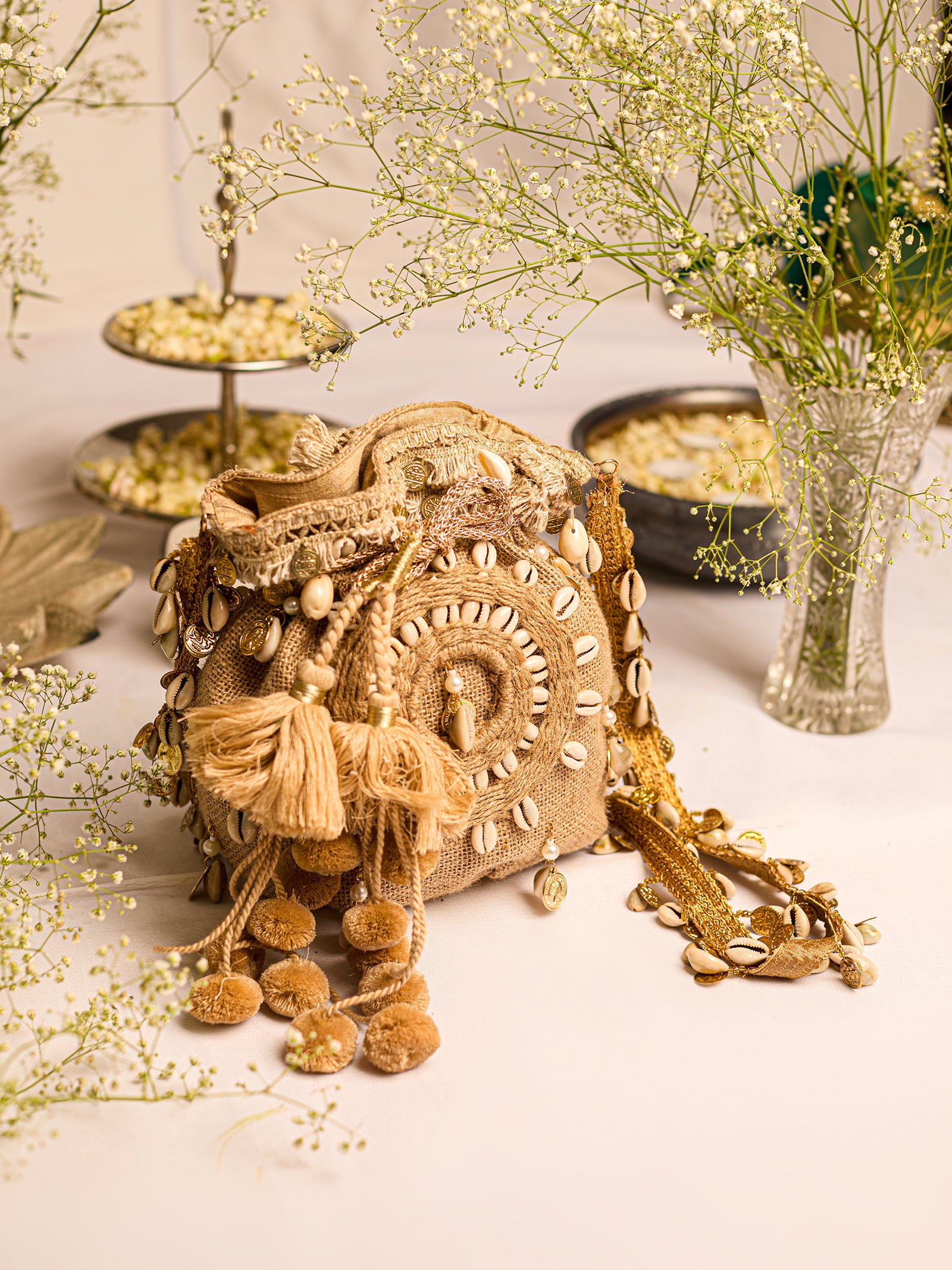 Vaanya Beige (Potli)