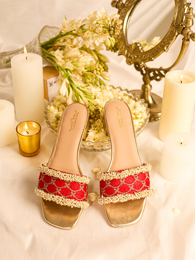 Adhika slider heel & Nabhya Poti