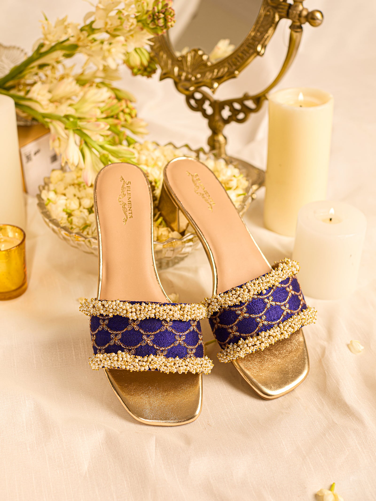 Adhika Slider Heel & Nabhya Potli (Combo)