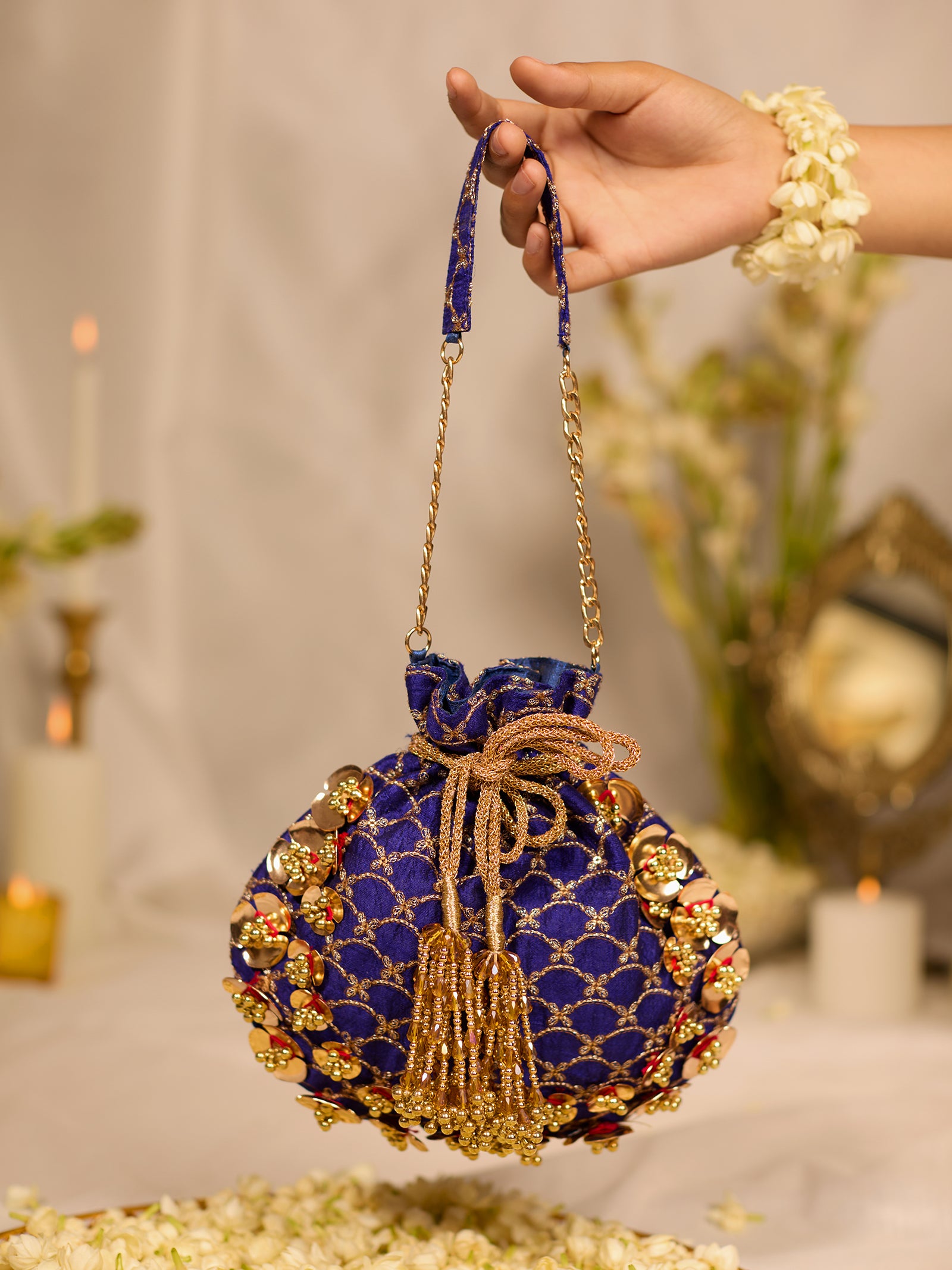 Nabhya Purple (Potli)