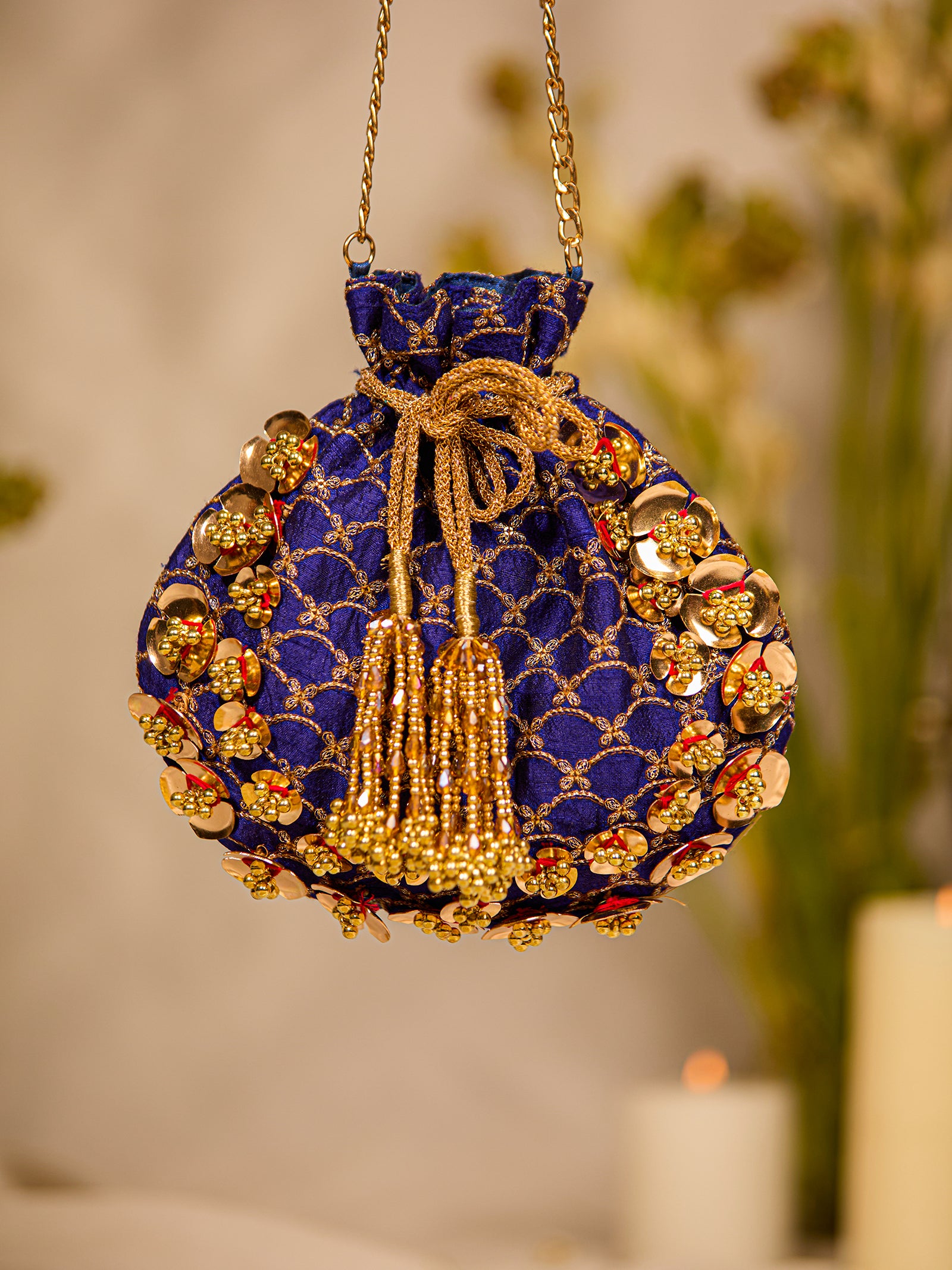 Nabhya Purple (Potli)