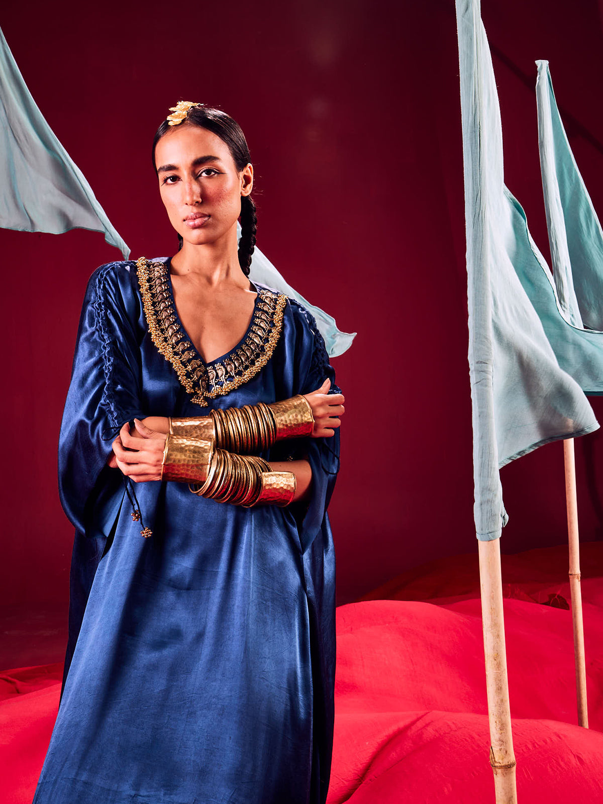 Amor Blue (Kaftan Set)