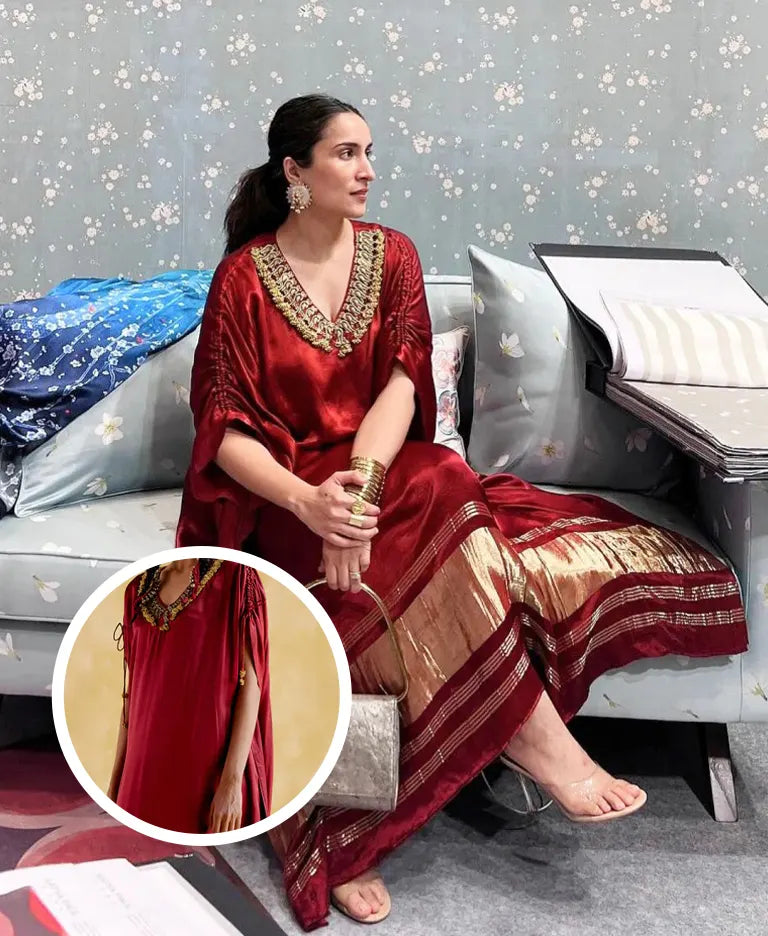 Amor Maroon (Kaftan)