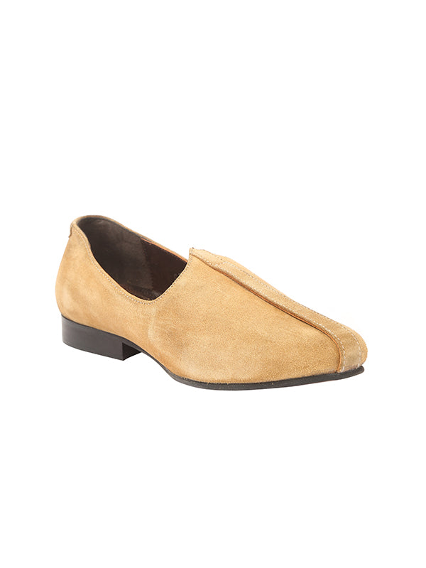 Velvet Fetish Beige Men Shoes