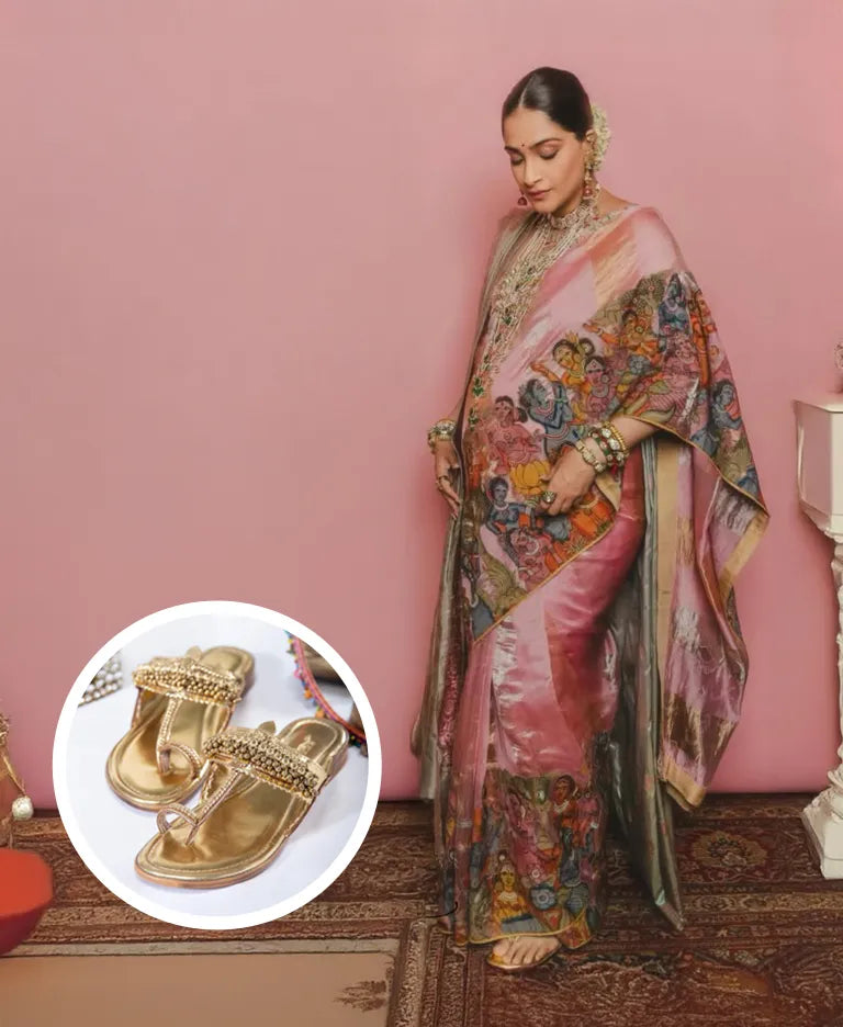 Ghungroo Love Gold (Kolhapuri)