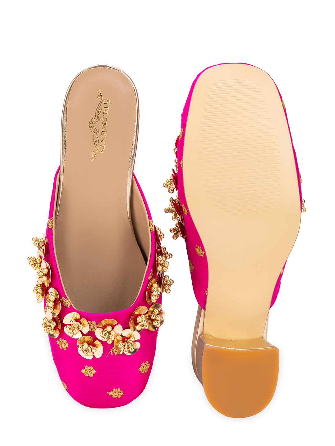 Nabhya Pink (Mule Heel)