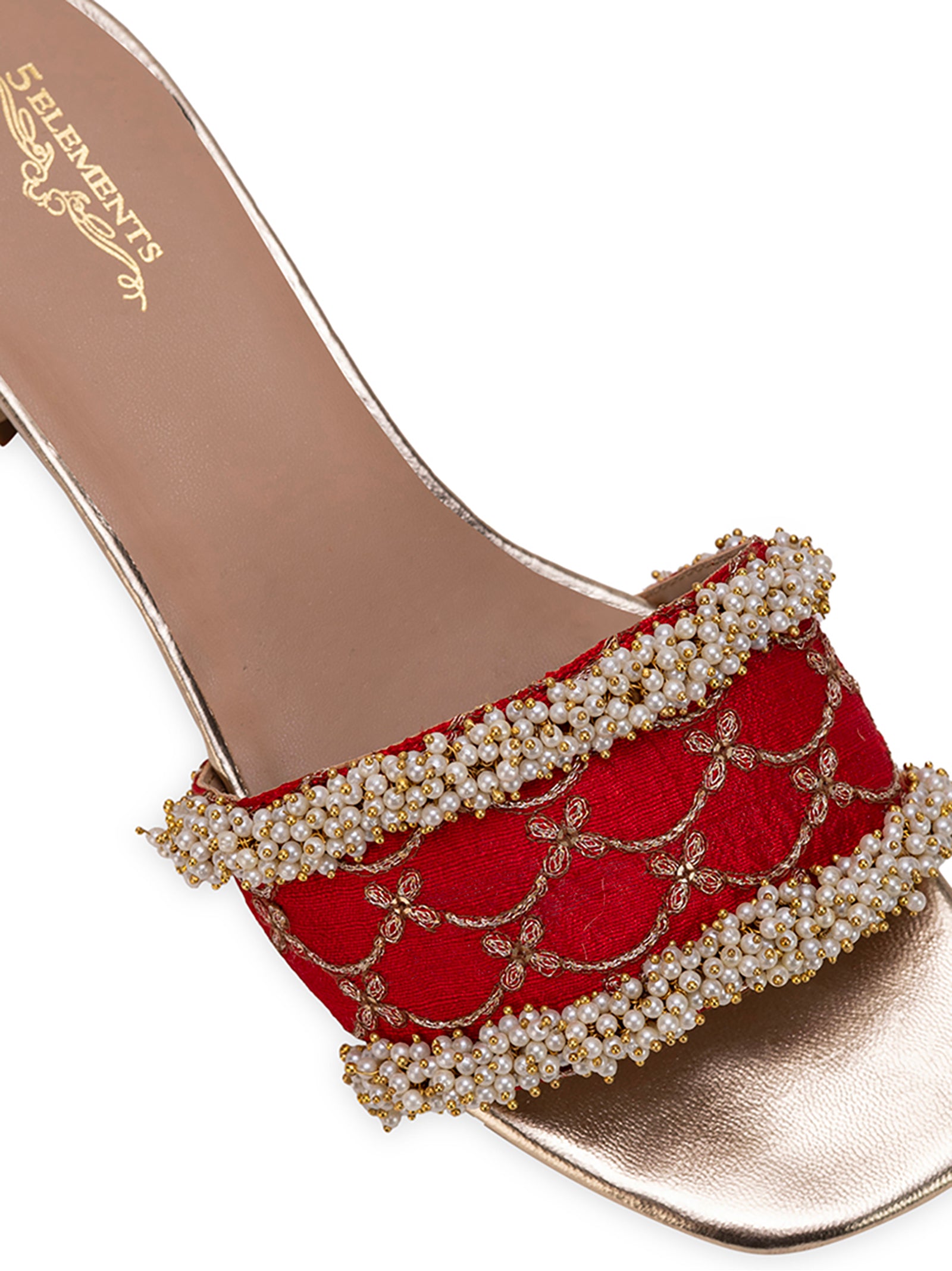 Adhika Red (Slider Heel)
