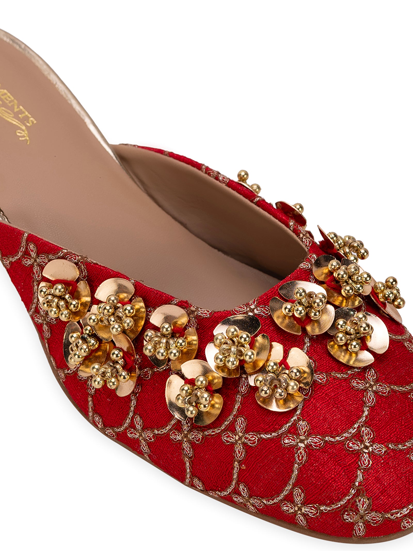 Nabhya Red (Mule Heel)