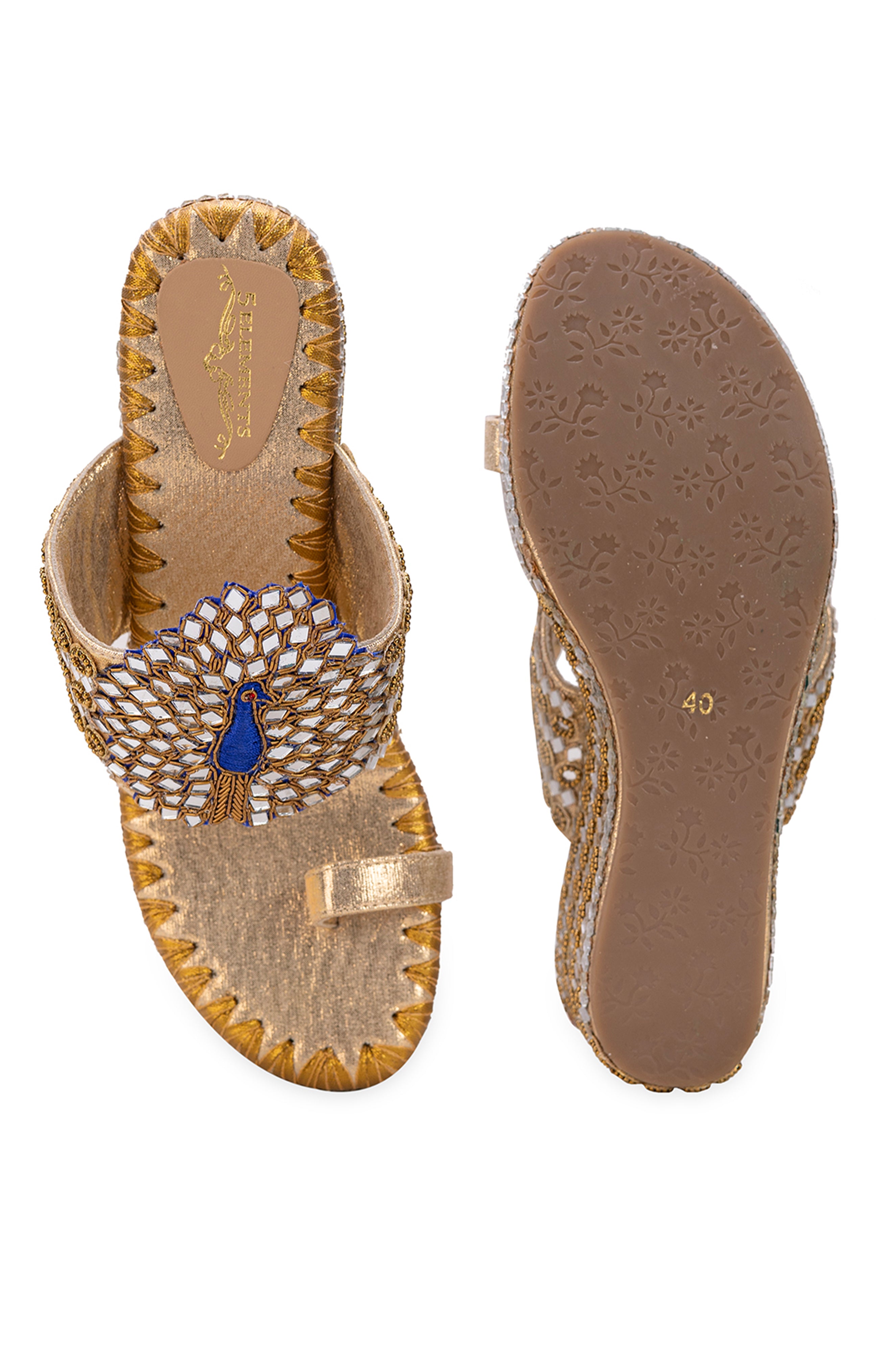 Gold Peacock (Wedges)