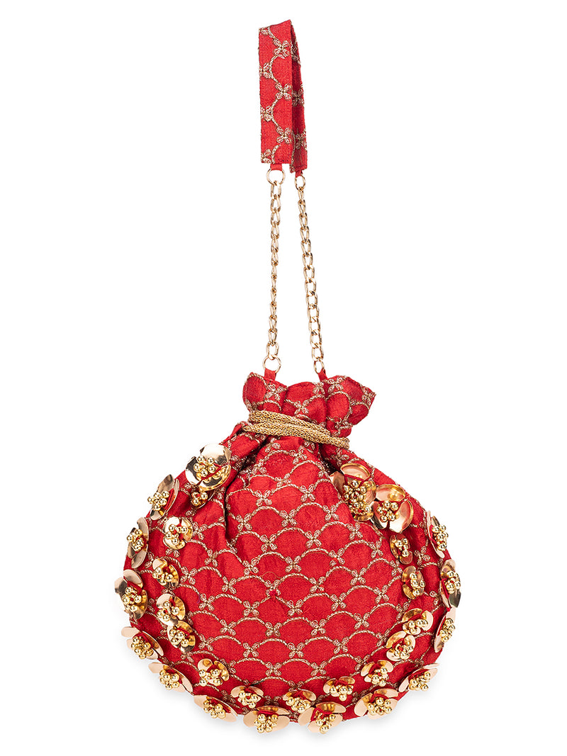 Nabhya Red (Potli)