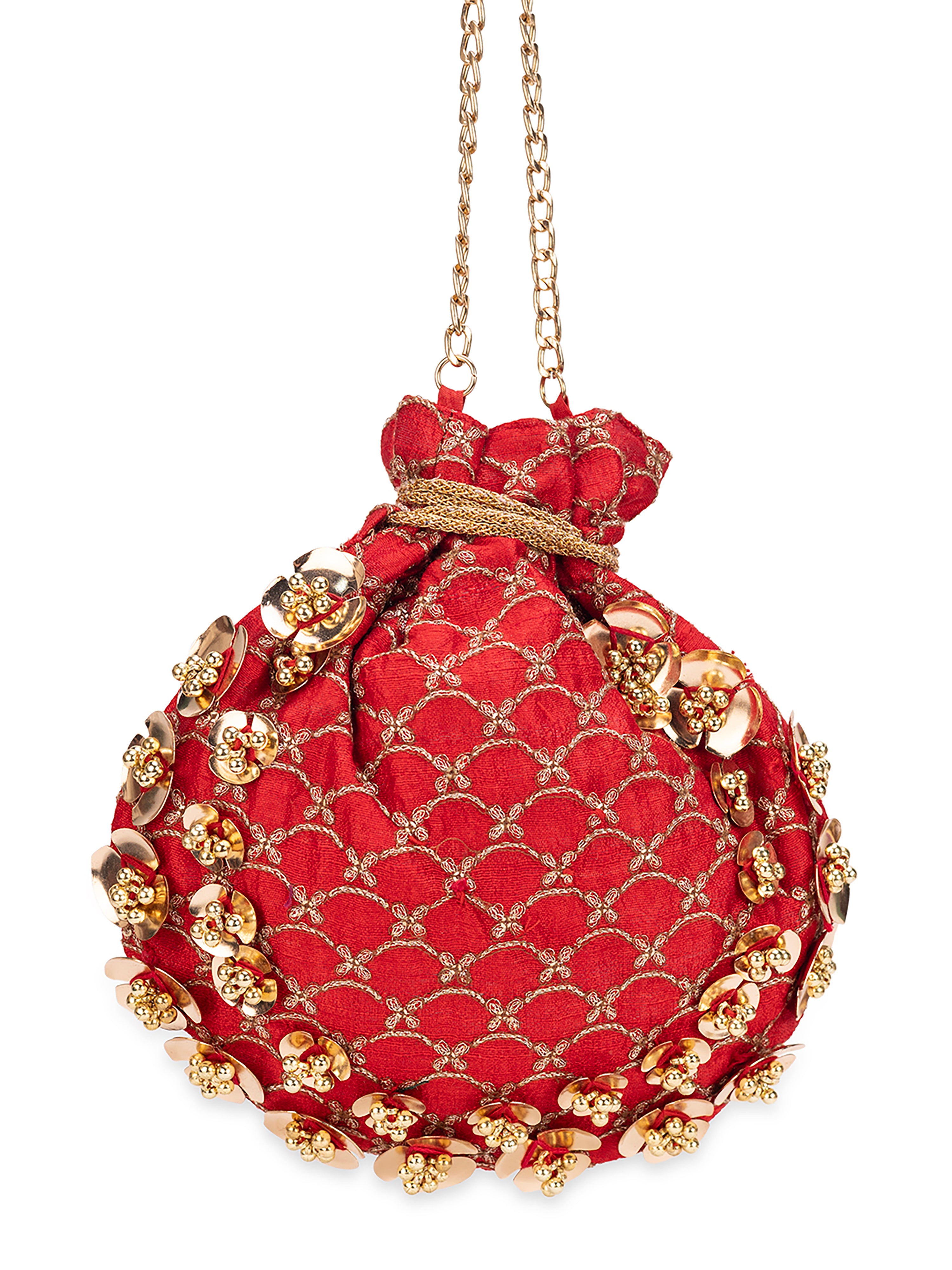 Nabhya Red (Potli)