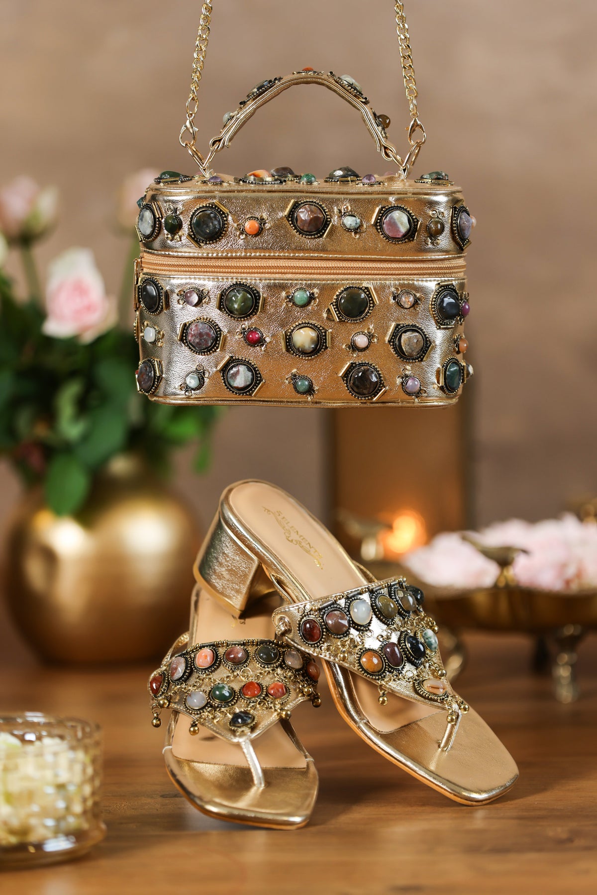 Riva (Handbag) & Ahalya (Heels)