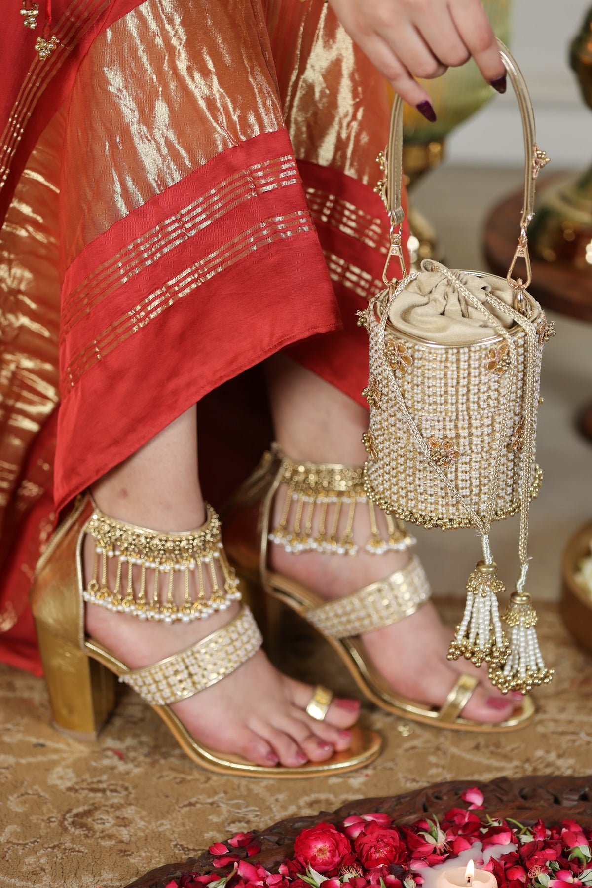 Yutika (Potli) & Swarna (Heel)