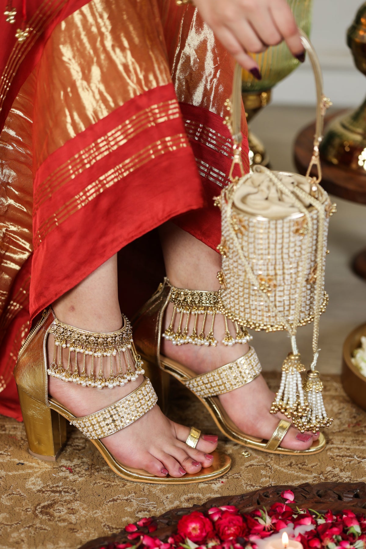 Yutika (Potli) & Swarna (Heel)