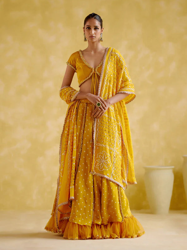 Aparna-yellow lehenga