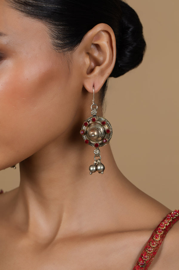 Ravika Silver Drop Earrings
