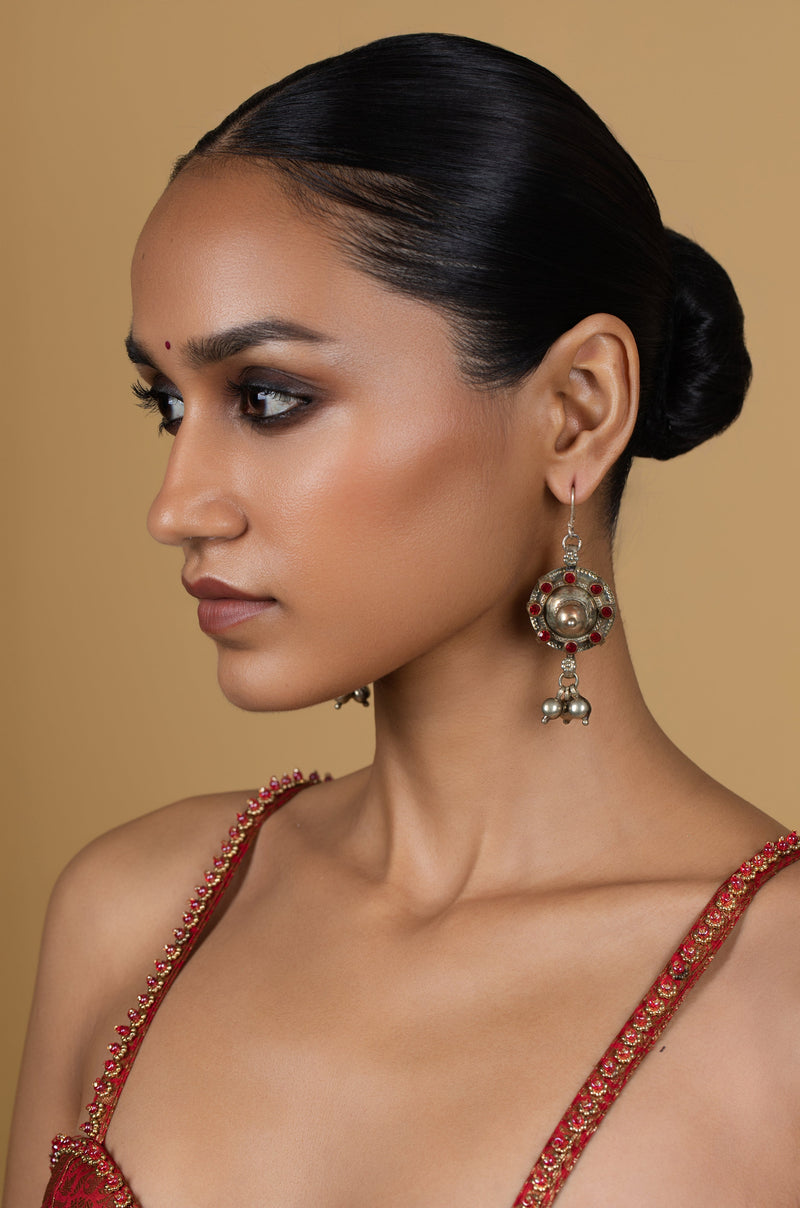 Ravika Silver Drop Earrings